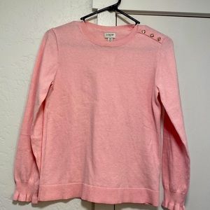 J Crew light  Pink Sweater